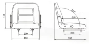 Engineering Seat HG-01, view 3