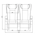 Luxury Business Seat KH-09, view 6